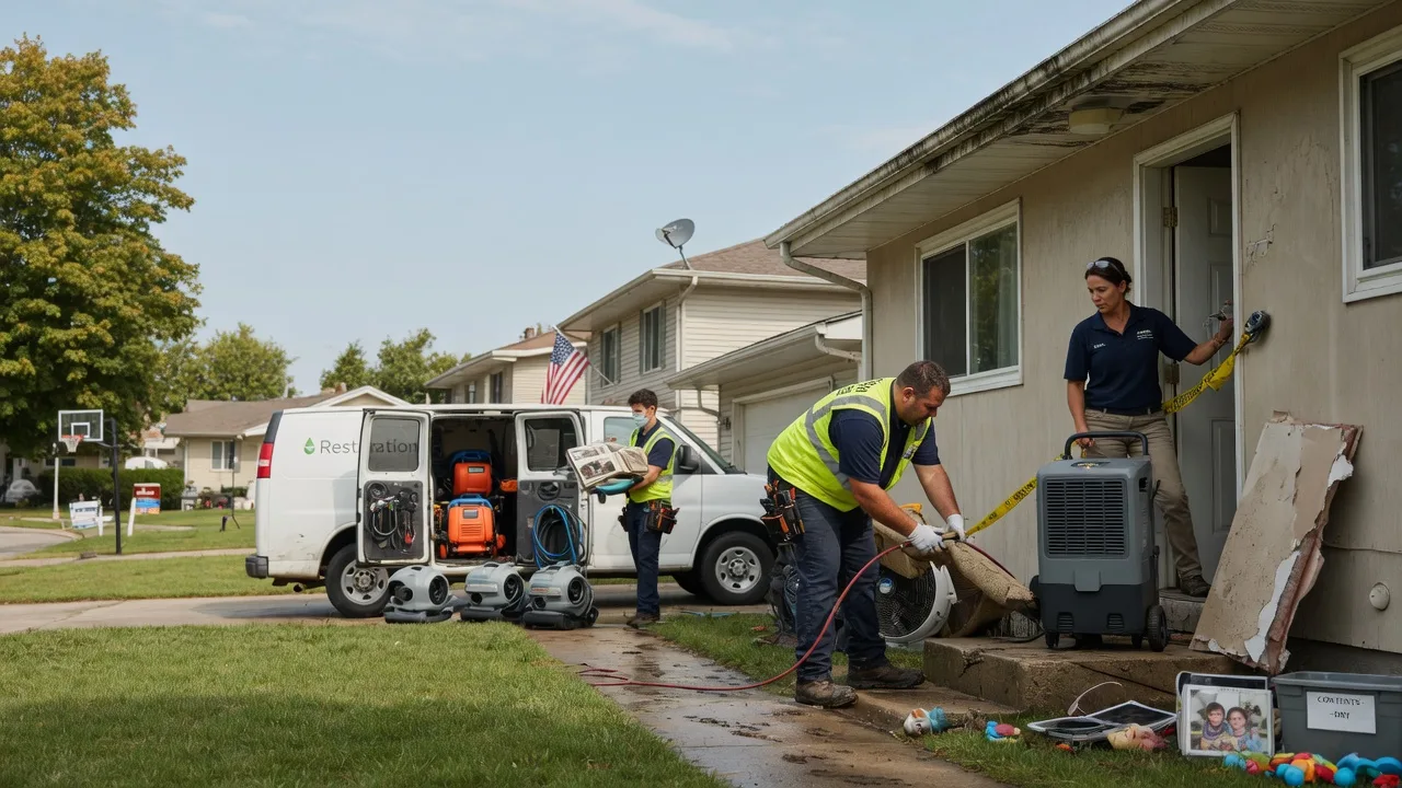 Water Damage Restoration in Nallen, WV near me